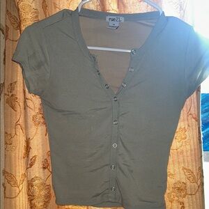 Rue21 Sage Button-Down Women's Shirt